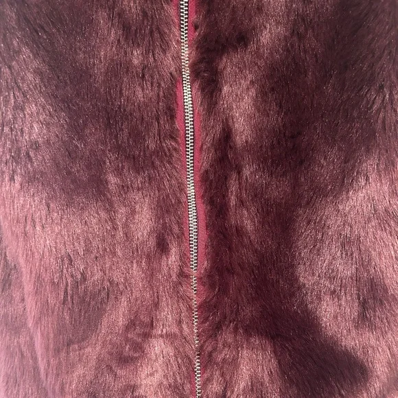 Faux Fur Jcrew Vest - Picture 2 of 3